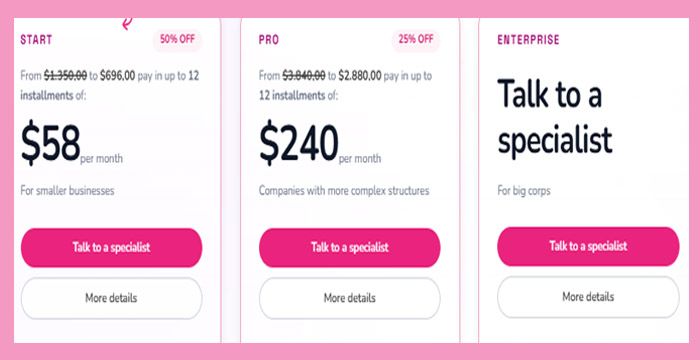 Pink App Pricing