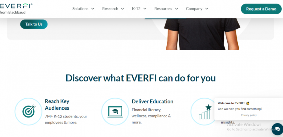 EVERFI Pricing Screenshot