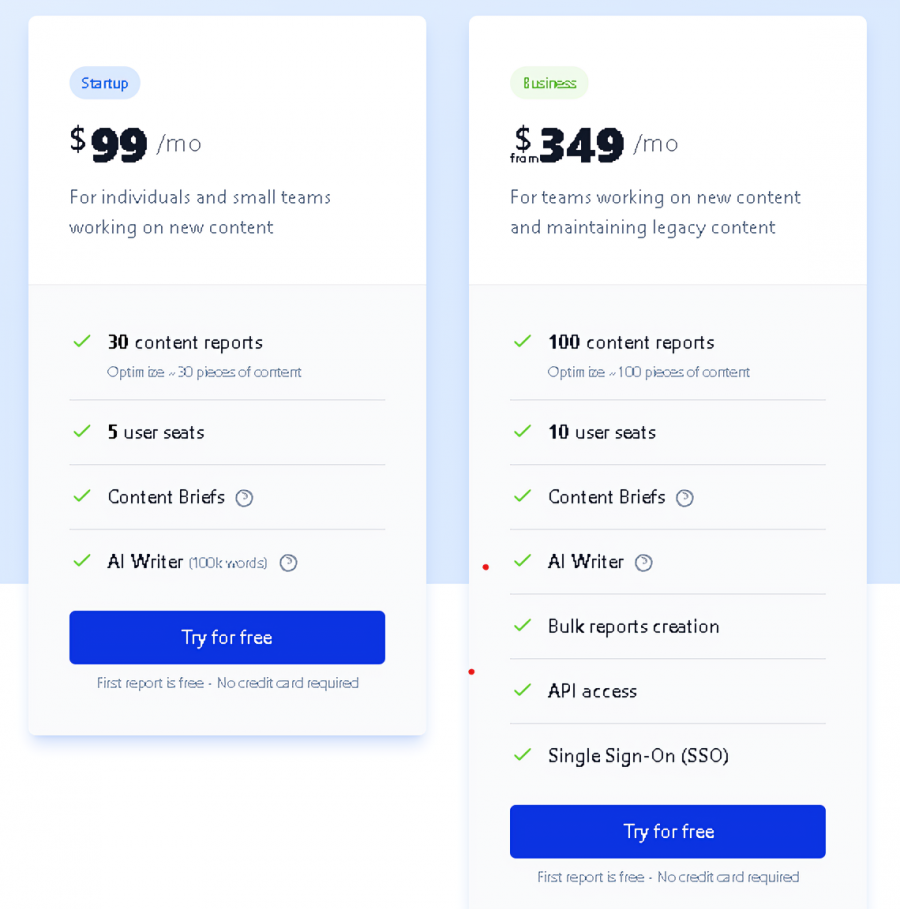 Dashword Pricing Screenshot