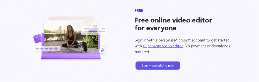 Clipchamp AI Pricing Screenshot