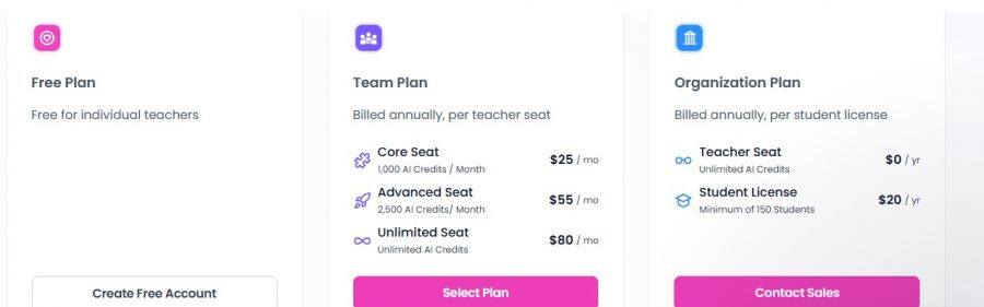 Speakable Pricing Screenshot
