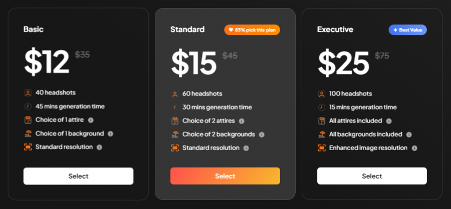 Aragon AI Pricing Screenshot