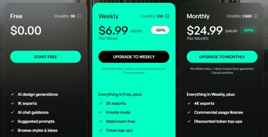Paintit Pricing Screenshot