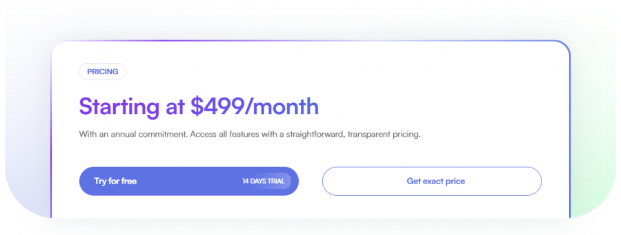 Zeda.io Pricing Screenshot