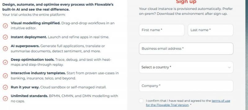Flowable Pricing Screenshot