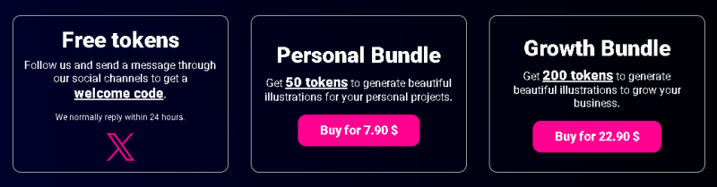 Illustroke Pricing Screenshot