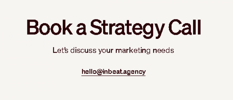 Inbeat Analytics Pricing Screenshot