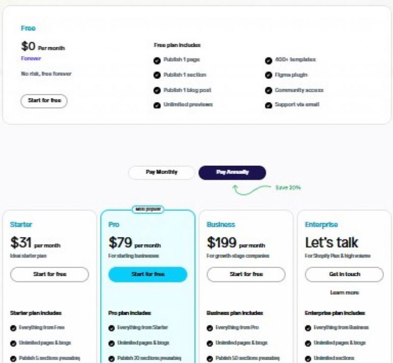 Instant Pricing Screenshot