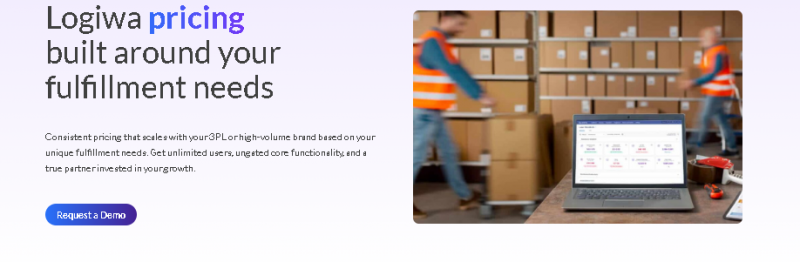 Logiwa AI Pricing Screenshot