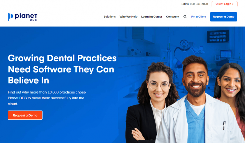 Denticon Home page