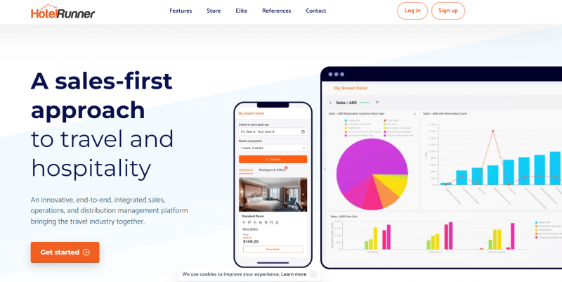 HotelRunner Home Page
