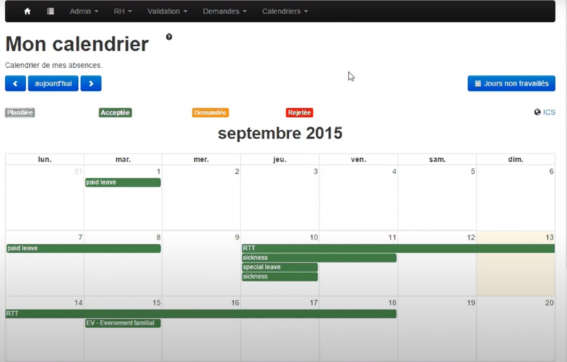 Jorani Calendar