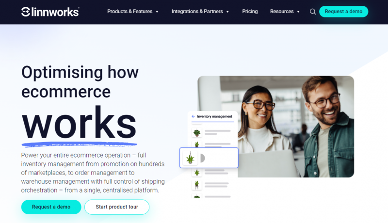 Linnworks Home Page